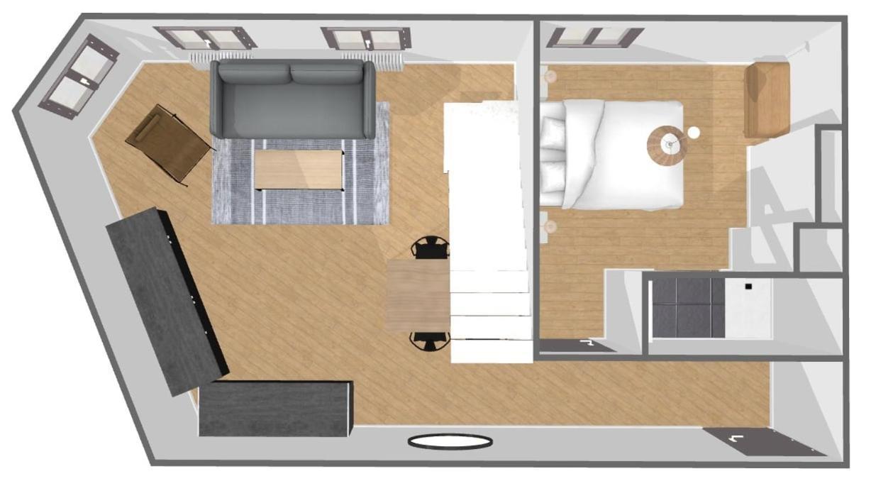 Duplex 2 Bedrooms 2 Bath Lille Exterior foto